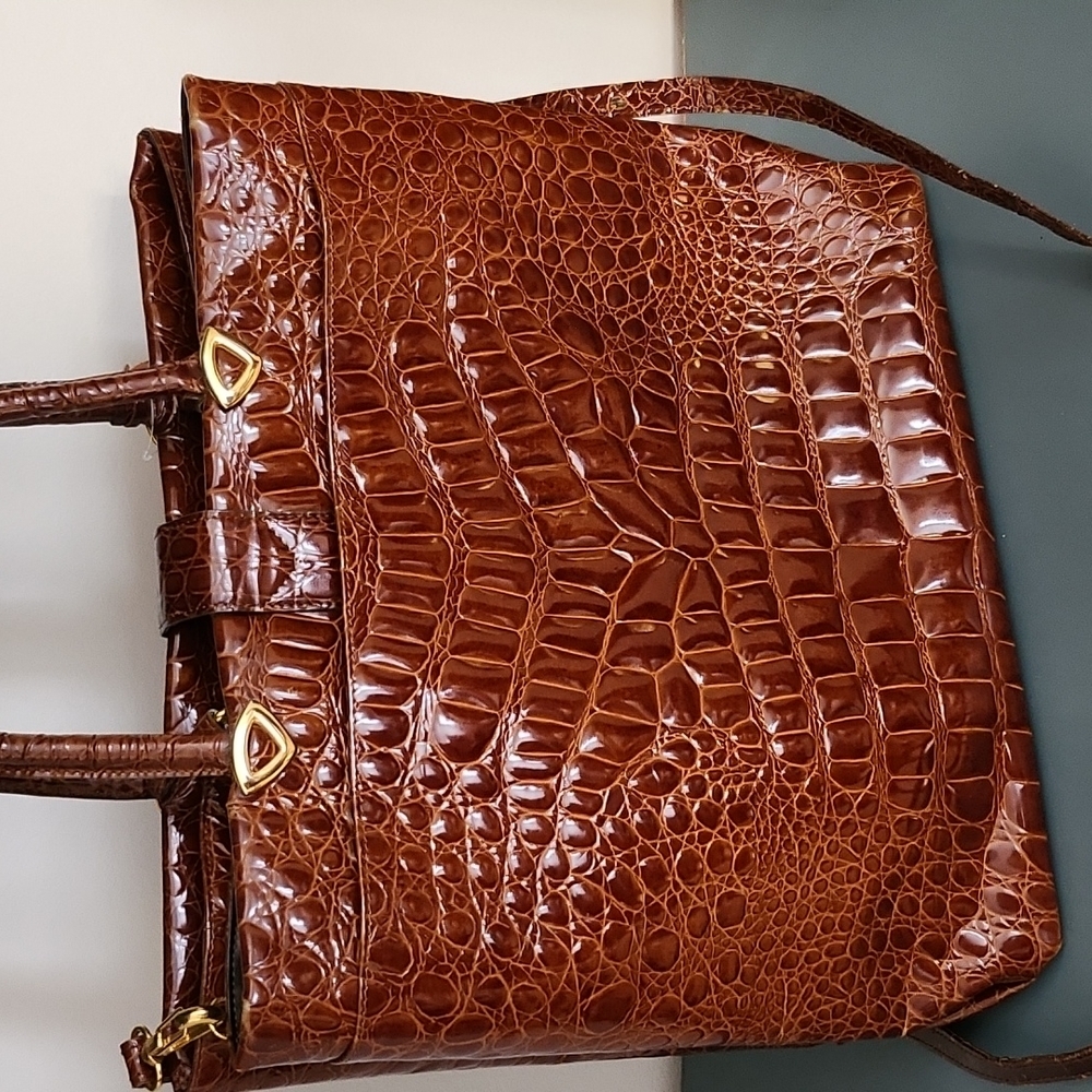 Exotic Vintage fontanelli by RECO'S Codrillon Made in Italy Crocodile ๐ - Picture 8 of 17